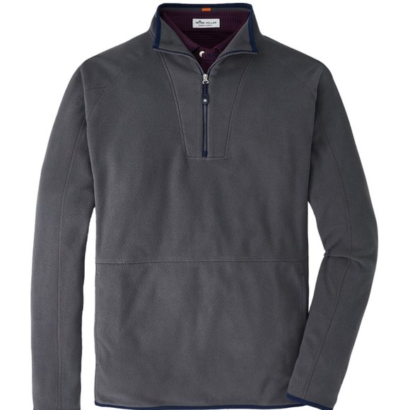 Peter Millar Other - Peter Millar Men's Iron Thermal Flow Micro Fleece L Half-Zip NWT $148